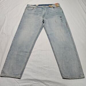 Levi's [Read] 550 '92 Relaxed Taper Pen Mark Detail Stonewashed Jeans 42x32(31)